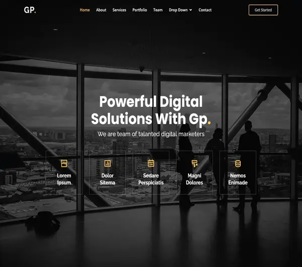 Maximize Your Business Potential with Gp: The Ultimate Bootstrap Website Template